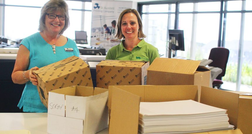 SAPC donates scrap paper to Children’s Hospice South West