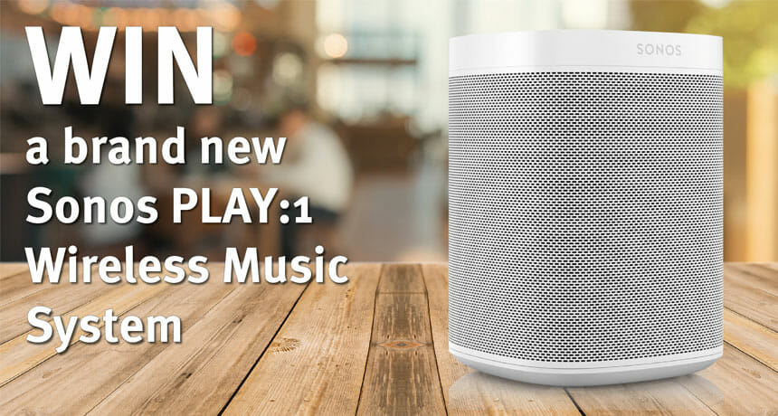 Win a brand new Sonos Speaker at these upcoming business shows!
